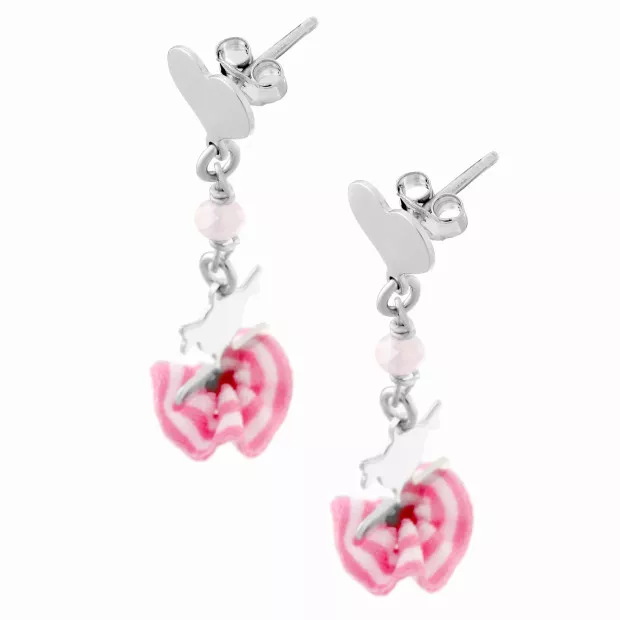 Orphelia Cute Silver Drop Earrings ZO-7133