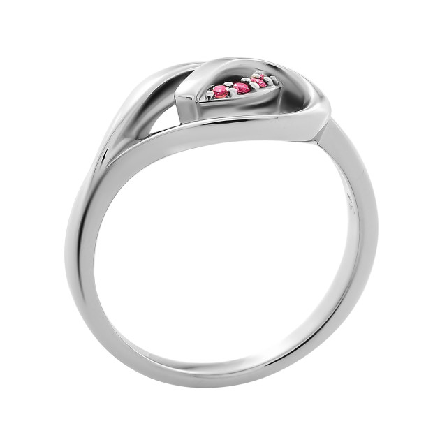 Orphelia Dazzle Silver Ring ZR-7518/R