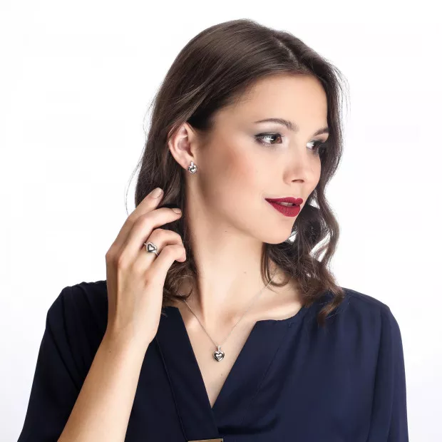 Orphelia Debby Silver Chain With Pendant ZH-7289