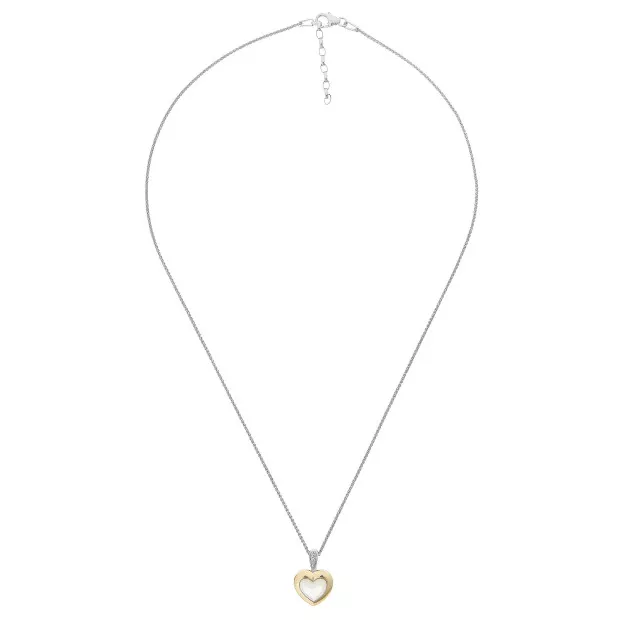 Orphelia Debby Silver Chain With Pendant ZH-7289/G
