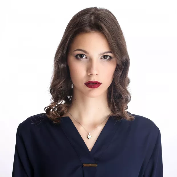 Orphelia Debby Silver Chain With Pendant ZH-7289/G