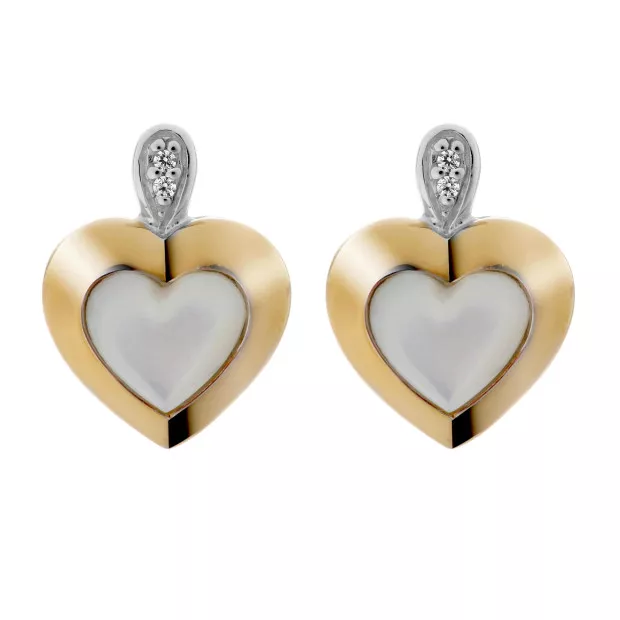 orphelia Debby Silver Stud Earrings ZO-7289/G