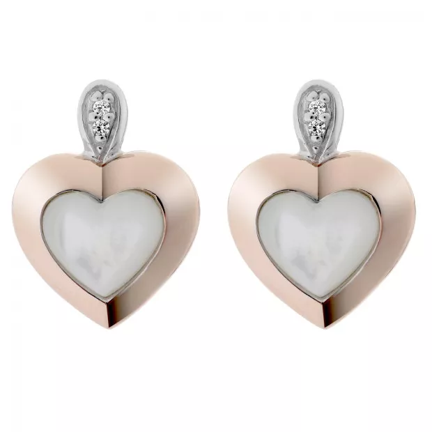 orphelia Debby Silver Stud Earrings ZO-7289/RG