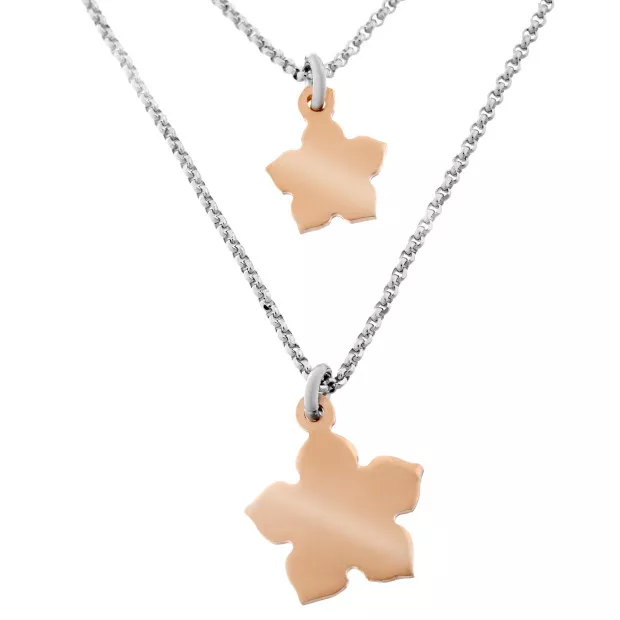 Orphelia Dilara Silver Necklace ZK-7184