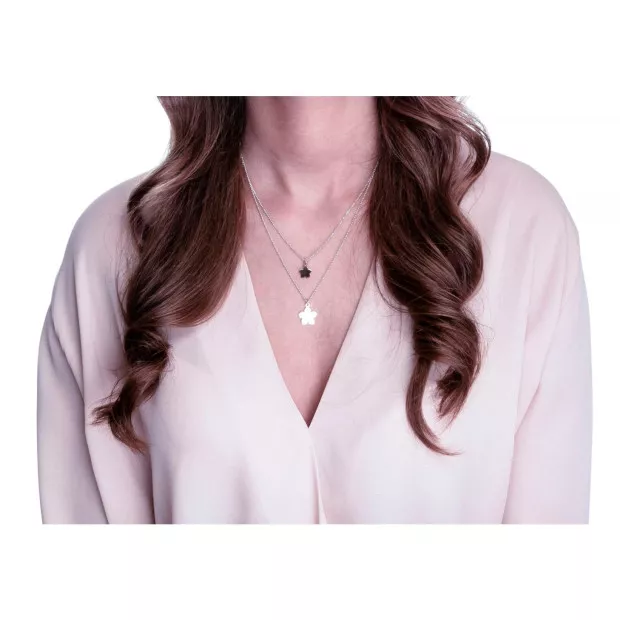 Orphelia Dilara Silver Necklace ZK-7184