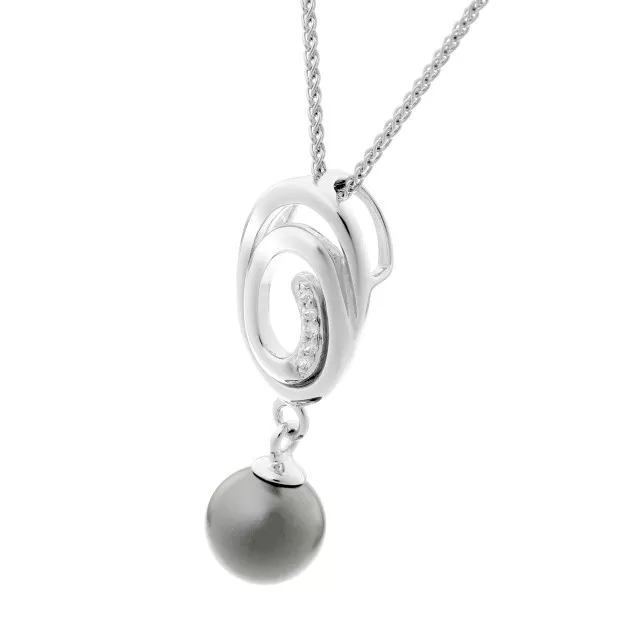 Orphelia Eden Silver Chain With Pendant ZH-7116