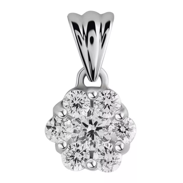 Orphelia Edina White-gold 18k Pendant HD-4177