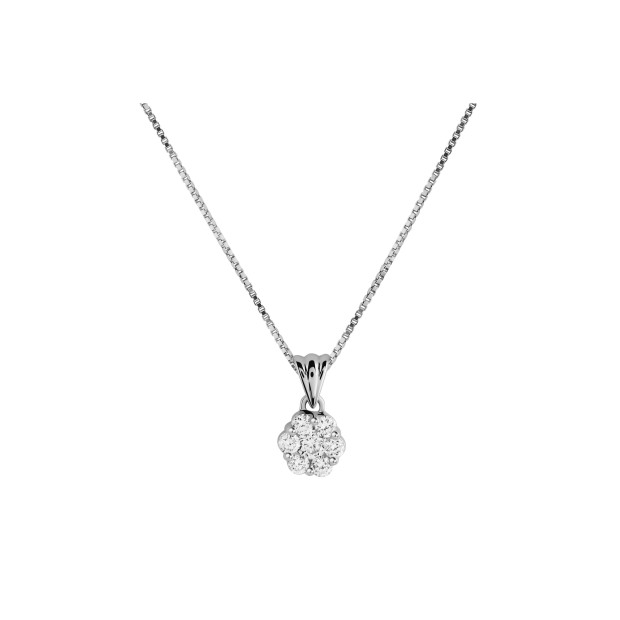 Orphelia Edina White-gold 18k Pendant HD-4210