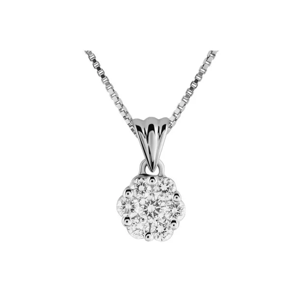 Orphelia Edina White-gold 18k Pendant HD-4211