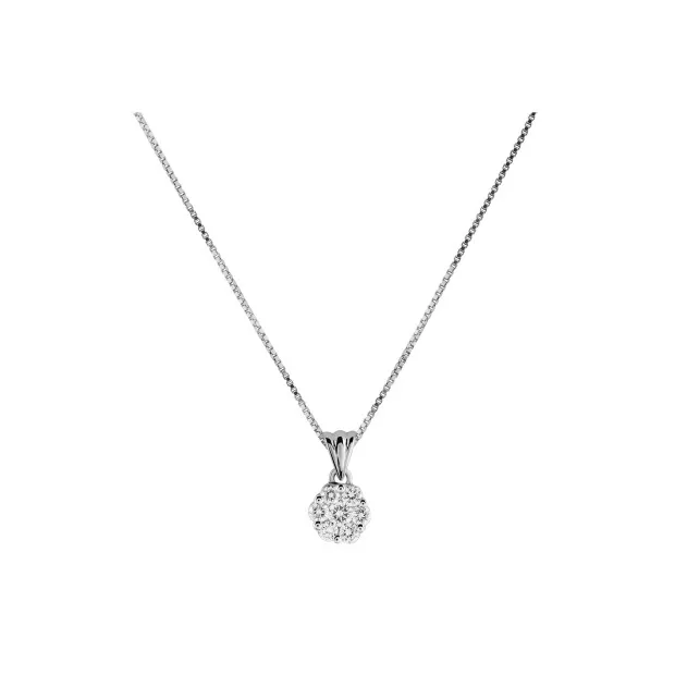 Orphelia Edina White-gold 18k Pendant HD-4211
