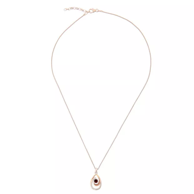 Orphelia Eevi Silver Chain With Pendant ZH-7375/1