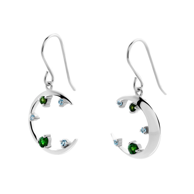 Orphelia Eline Silver Drop Earrings ZO-7497