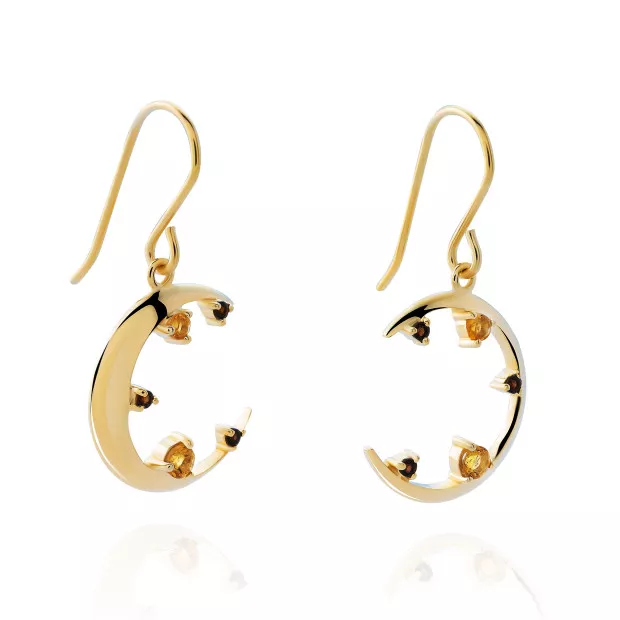 Orphelia Eline Silver Drop Earrings ZO-7497/G