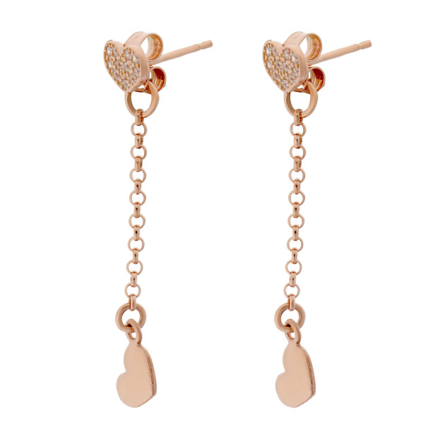 Orphelia Elisa Silver Drop Earrings ZO-7381