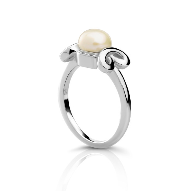 Orphelia Elisabeth Silver Ring ZR-7511