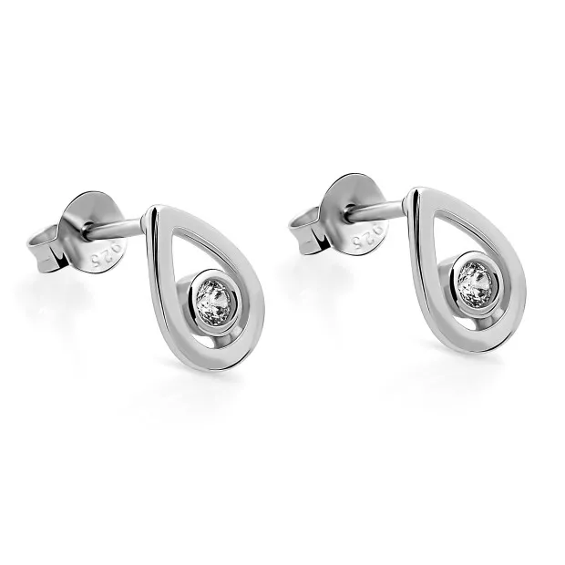 Orphelia Ellie Silver Stud Earrings ZO-7485
