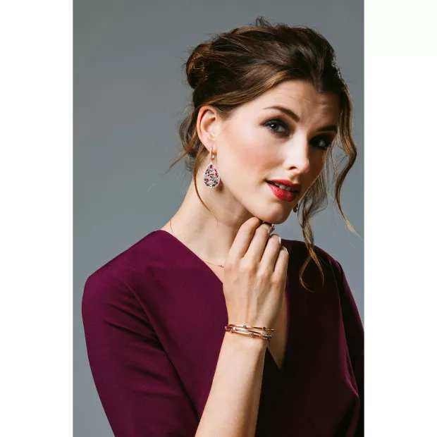 Orphelia Elora Silver Drop Earrings ZO-7429