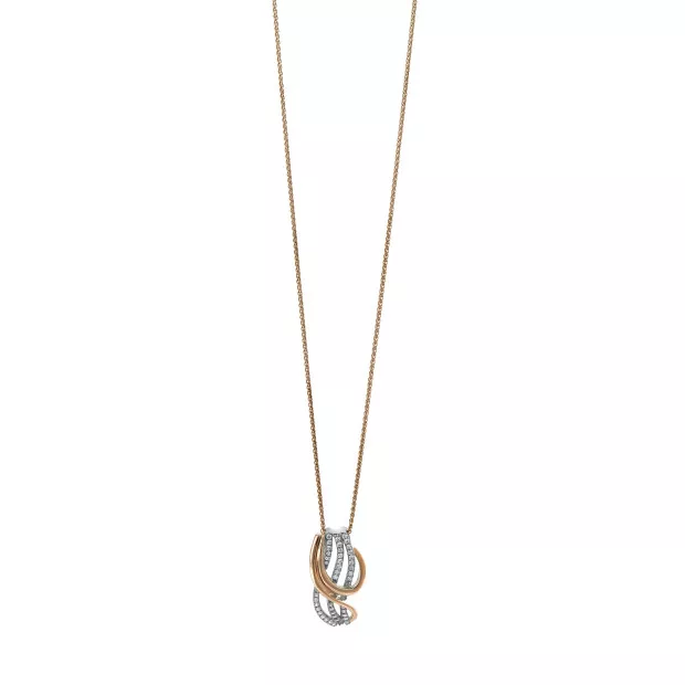 Orphelia Elsia Silver Chain With Pendant ZH-7027