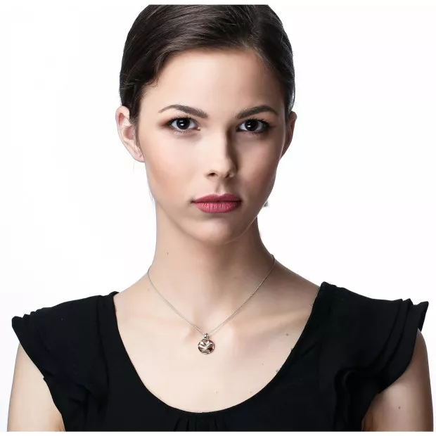 Orphelia Elvina Silver Chain With Pendant ZH-7085