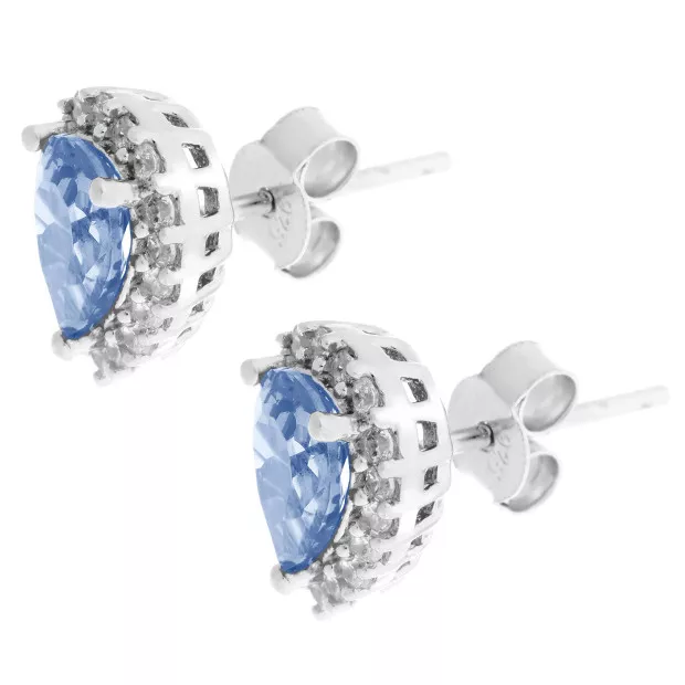Orphelia Enora Silver Stud Earrings ZO-7226/BT