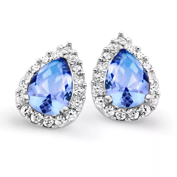 orphelia Enora Silver Stud Earrings ZO-7226/BT