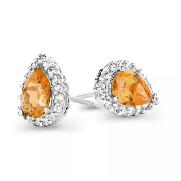 orphelia Enora Silver Stud Earrings ZO-7226/CI/1