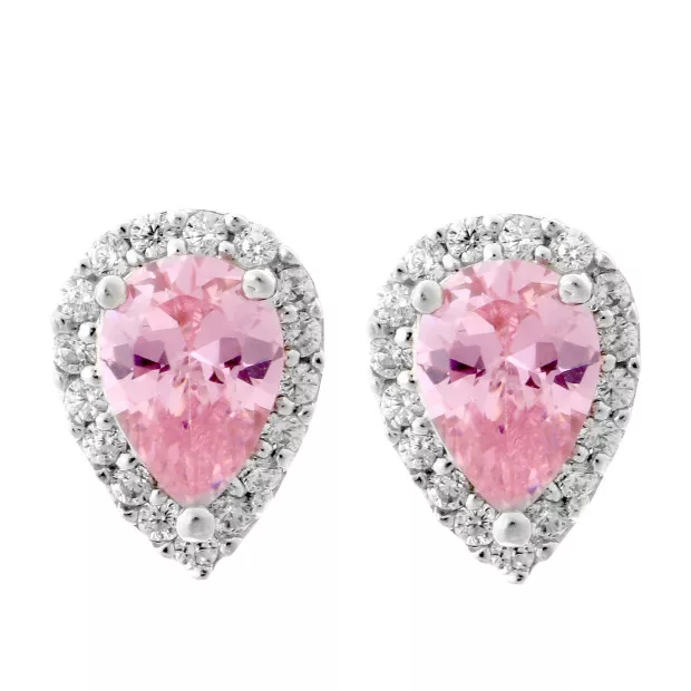 Orphelia Enora Silver Stud Earrings ZO-7226/PI