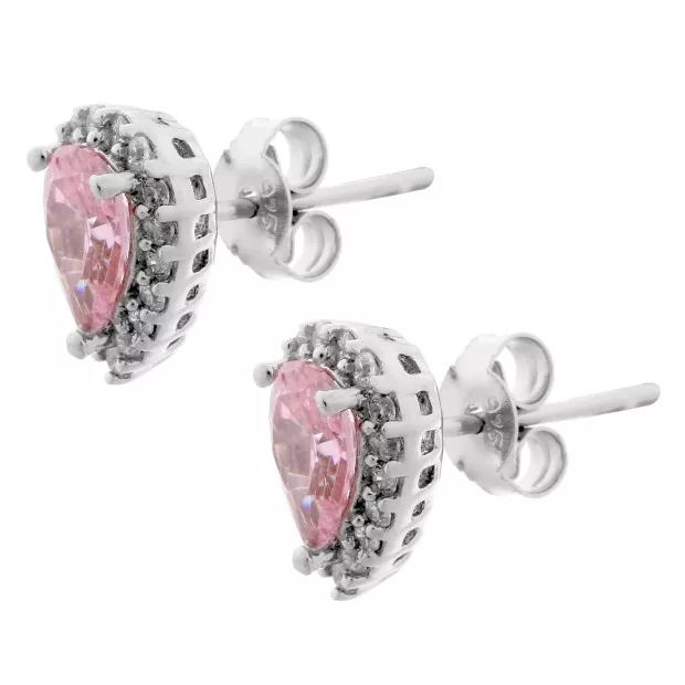 Orphelia Enora Silver Stud Earrings ZO-7226/PI