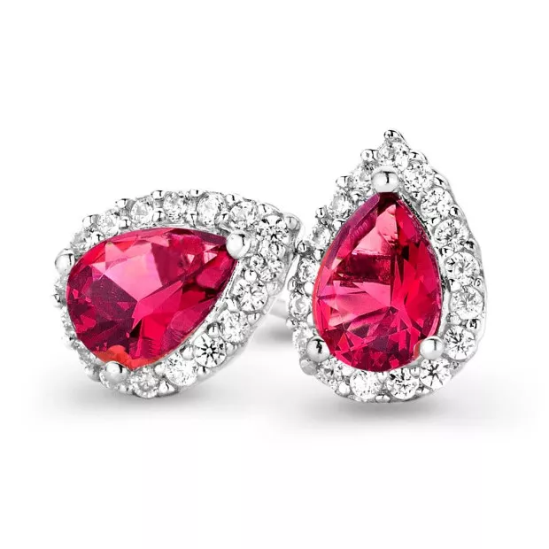 orphelia Enora Silver Stud Earrings ZO-7226/RU