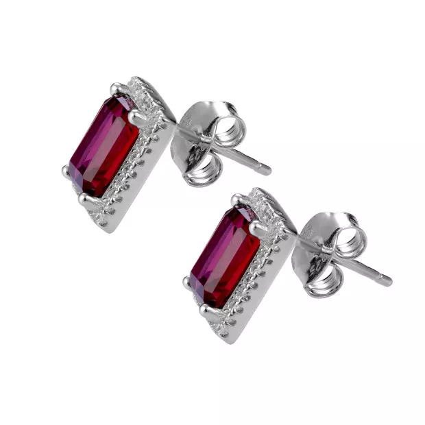 Orphelia Enora Silver Stud Earrings ZO-7425/RU