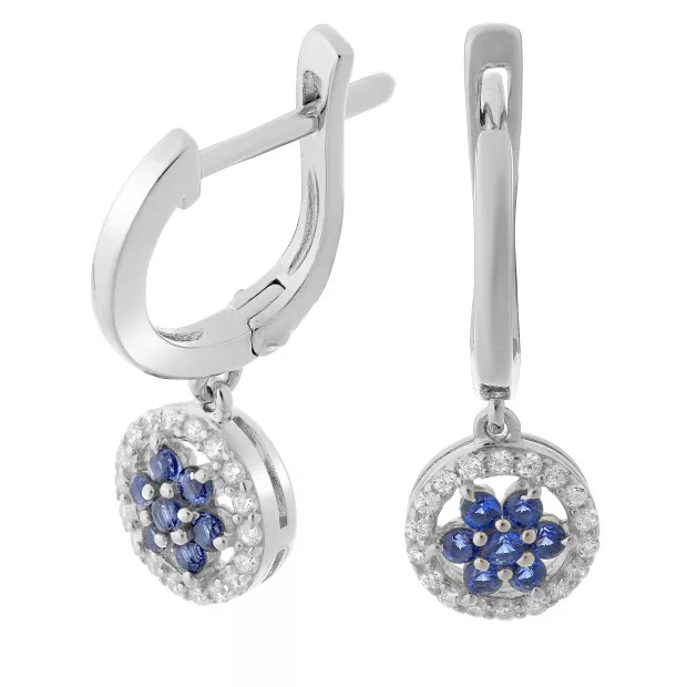 orphelia Erina Silver Drop Earrings ZO-7047