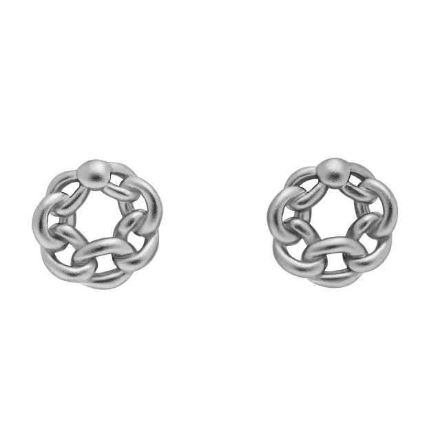Orphelia Estelle Silver Stud Earrings ZO-7516