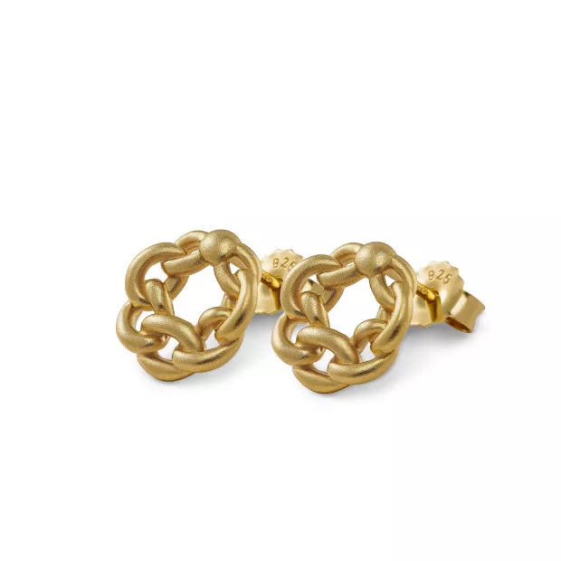 orphelia Estelle Silver Stud Earrings ZO-7516/G