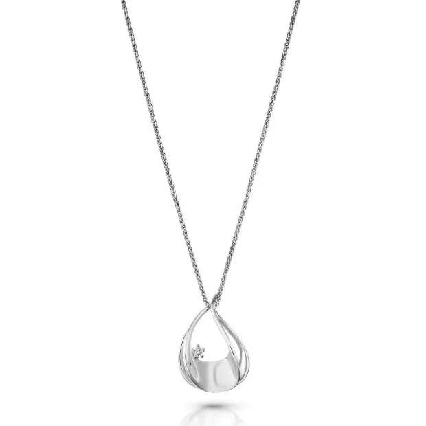 Orphelia Etoile Silver Chain With Pendant ZH-7524