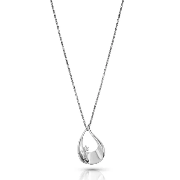 orphelia Etoile Silver Chain With Pendant ZH-7524