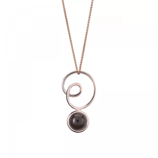 orphelia Eugenia Silver Chain With Pendant ZH-7495