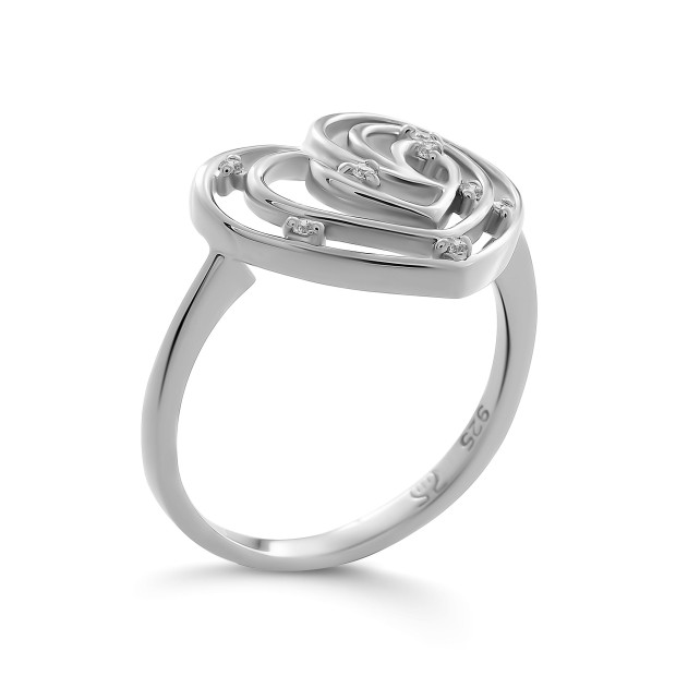 Orphelia Euphoria Silver Ring ZR-7522