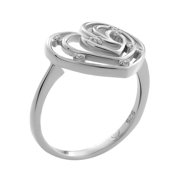 Orphelia Euphoria Silver Ring ZR-7522
