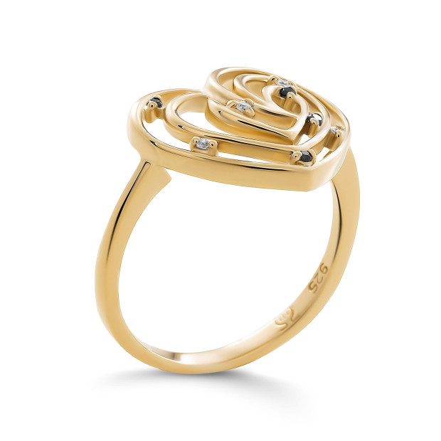 Orphelia Euphoria Silver Ring ZR-7522/G