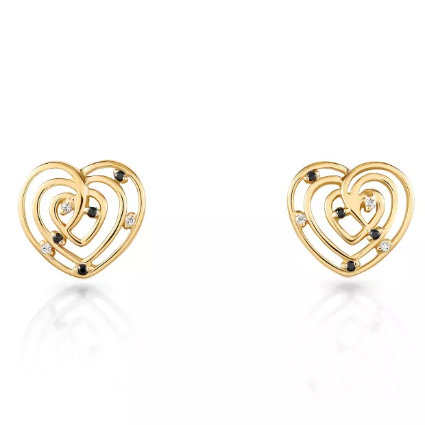 Orphelia Euphoria Silver Stud Earrings ZO-7522/G