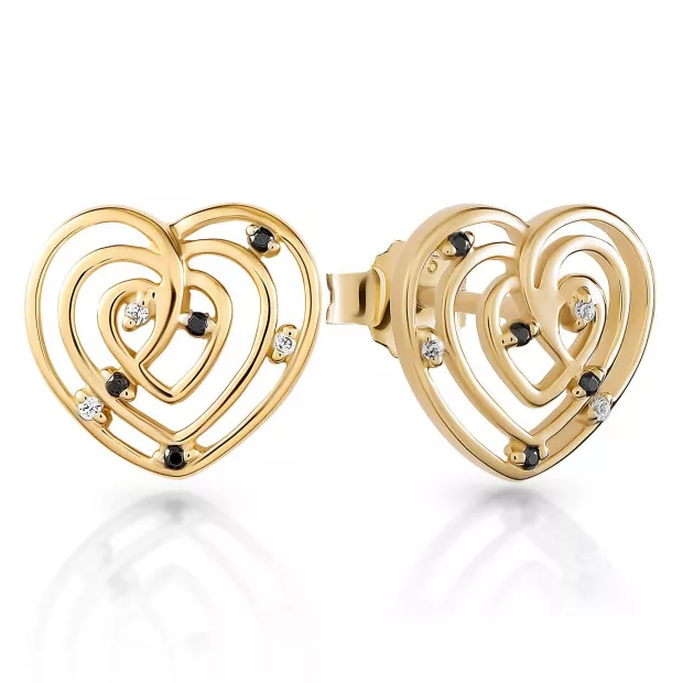 orphelia Euphoria Silver Stud Earrings ZO-7522/G