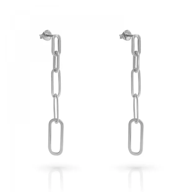 Orphelia Eve Sterling Silver Drop Earrings ZO-7550