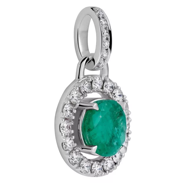 Orphelia Evina White-gold 18k Pendant HD-4213/EM