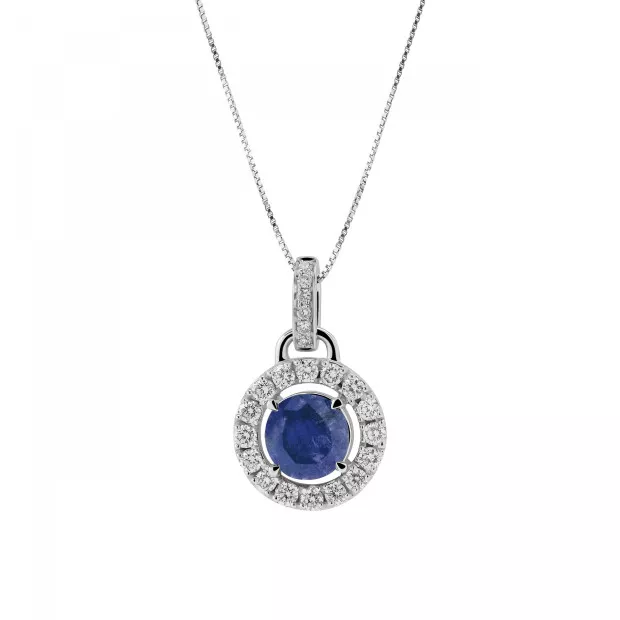 Orphelia Evina White-gold 18k Pendant HD-4213/SA