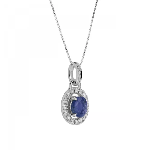 Orphelia Evina White-gold 18k Pendant HD-4213/SA