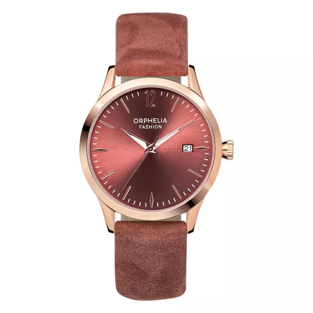 orphelia Orphelia Fashion® Analogue 'Suede' Women's Watch OF714820