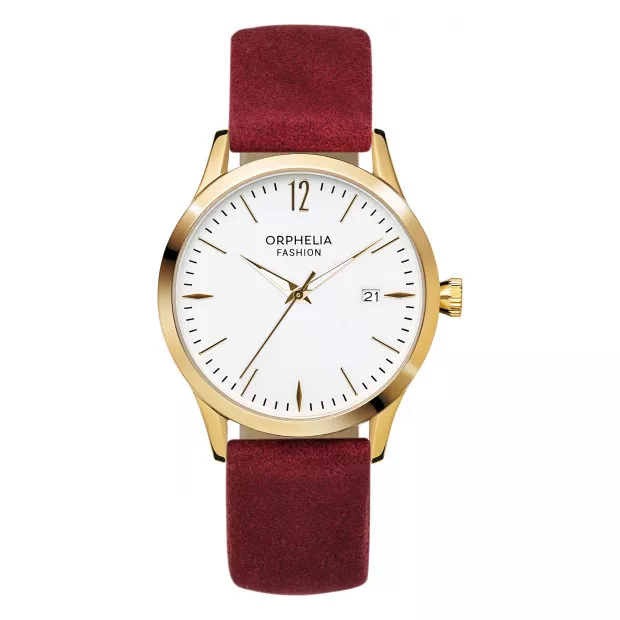 orphelia Orphelia Fashion® Analogue 'Suede' Women's Watch OF711701