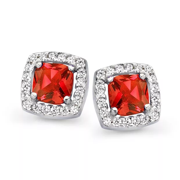 orphelia Faustine Silver Stud Earrings ZO-7199/RE