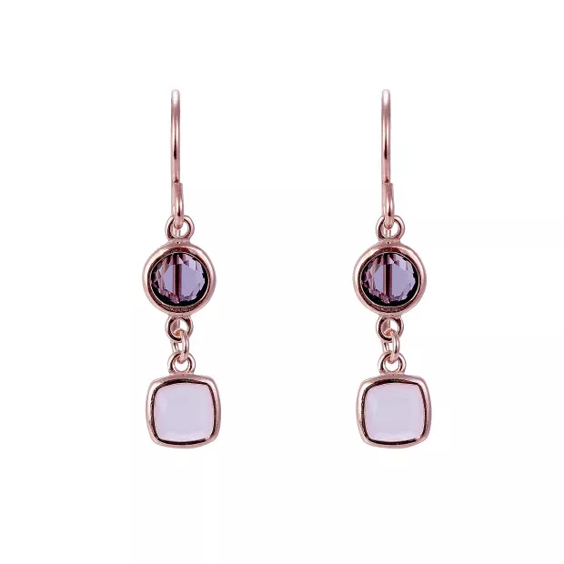 orphelia Fawn Silver Drop Earrings ZO-7410