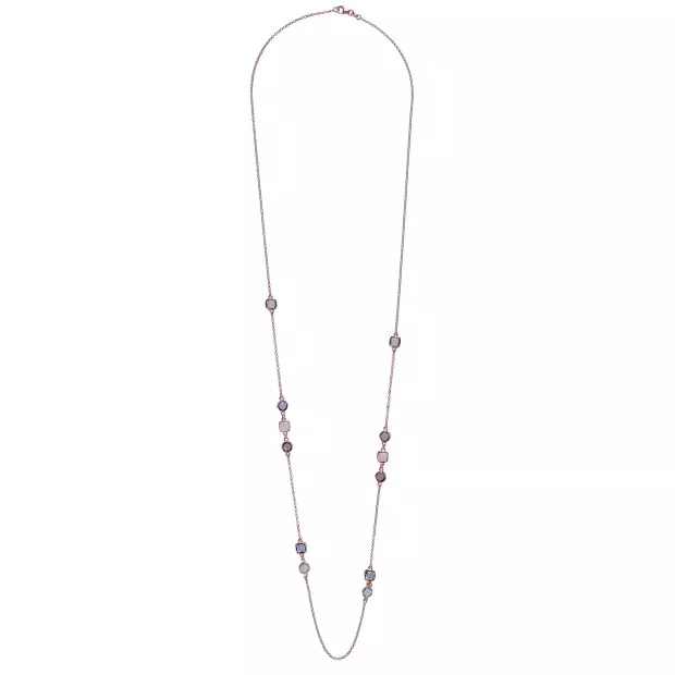 Orphelia Fawn Silver Necklace ZK-7410